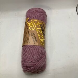 Caron Yarn Net Wt 3 Oz Mauve No H2260 Soft 4 Ply Machine Wash Vintage‎ Crafting